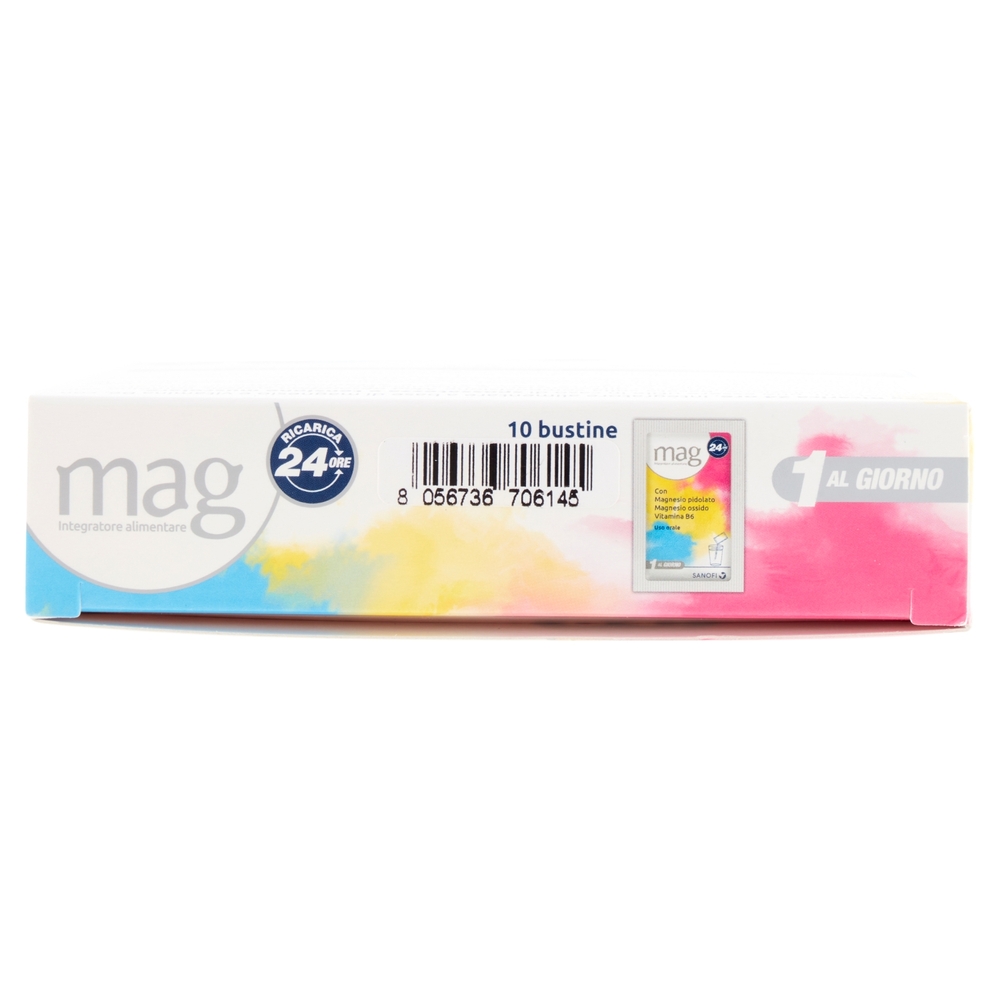 Mag Ricarica 24H Bustine, 40 g, 10 Pezzi